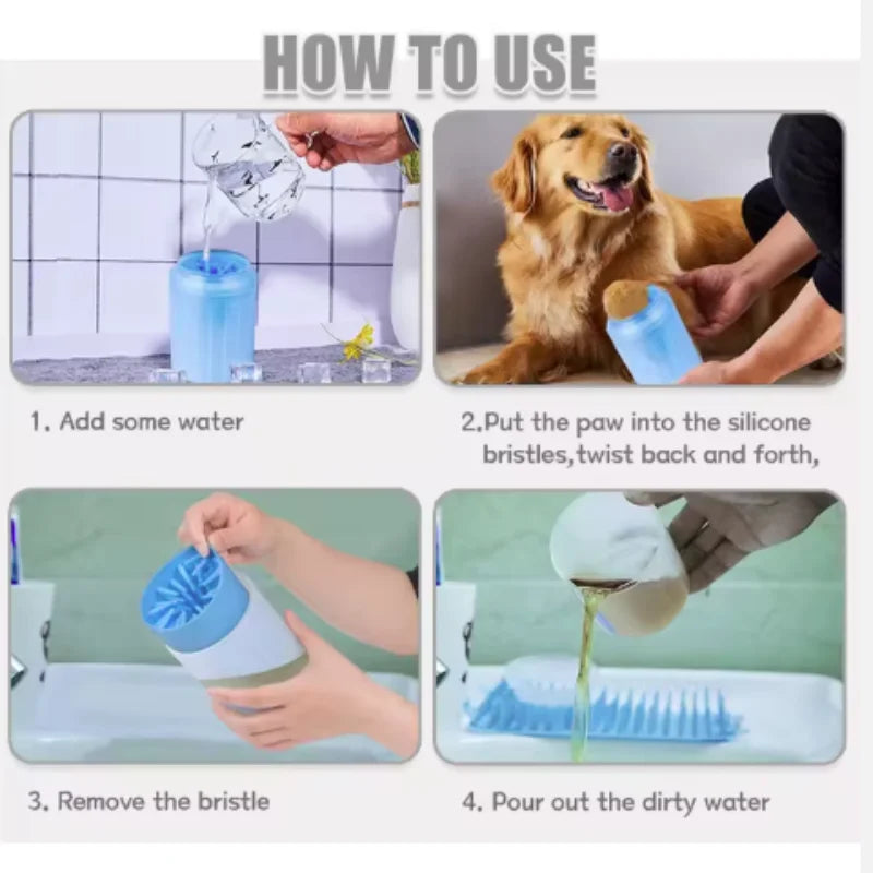 Pet Paw Cleaner Magic Cup